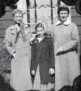 Jean Wilson; Ann Bennett; Dorothy (Dot) Haydock Gaynor Wilson
